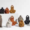 Statue Sumette Tailleur Terracotta Athezza