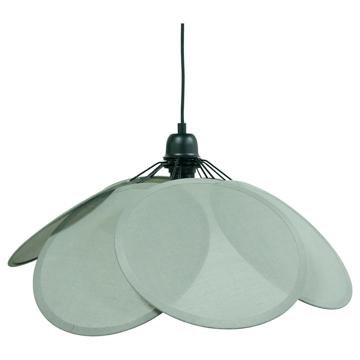 Suspension Evasion Fleur Gris Opjet