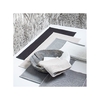 Tapis de bain Kymi 60 X 60 cm Bleu Stone Haomy