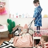 Tapis de Jeu / Sac de Rangement Diamant Rose Play & Go