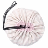 Tapis de Jeu / Sac de Rangement Rayé Rose Play & Go