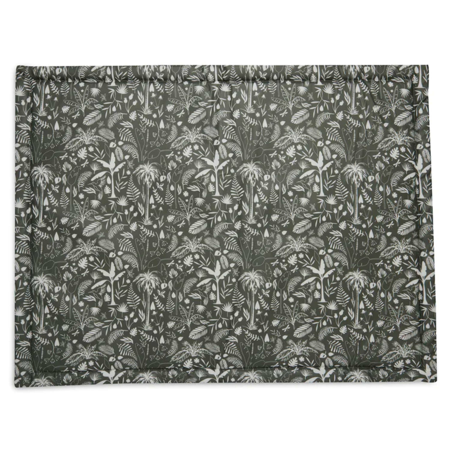 Tapis de parc plastifié - Botanical Leaf Green Jollein