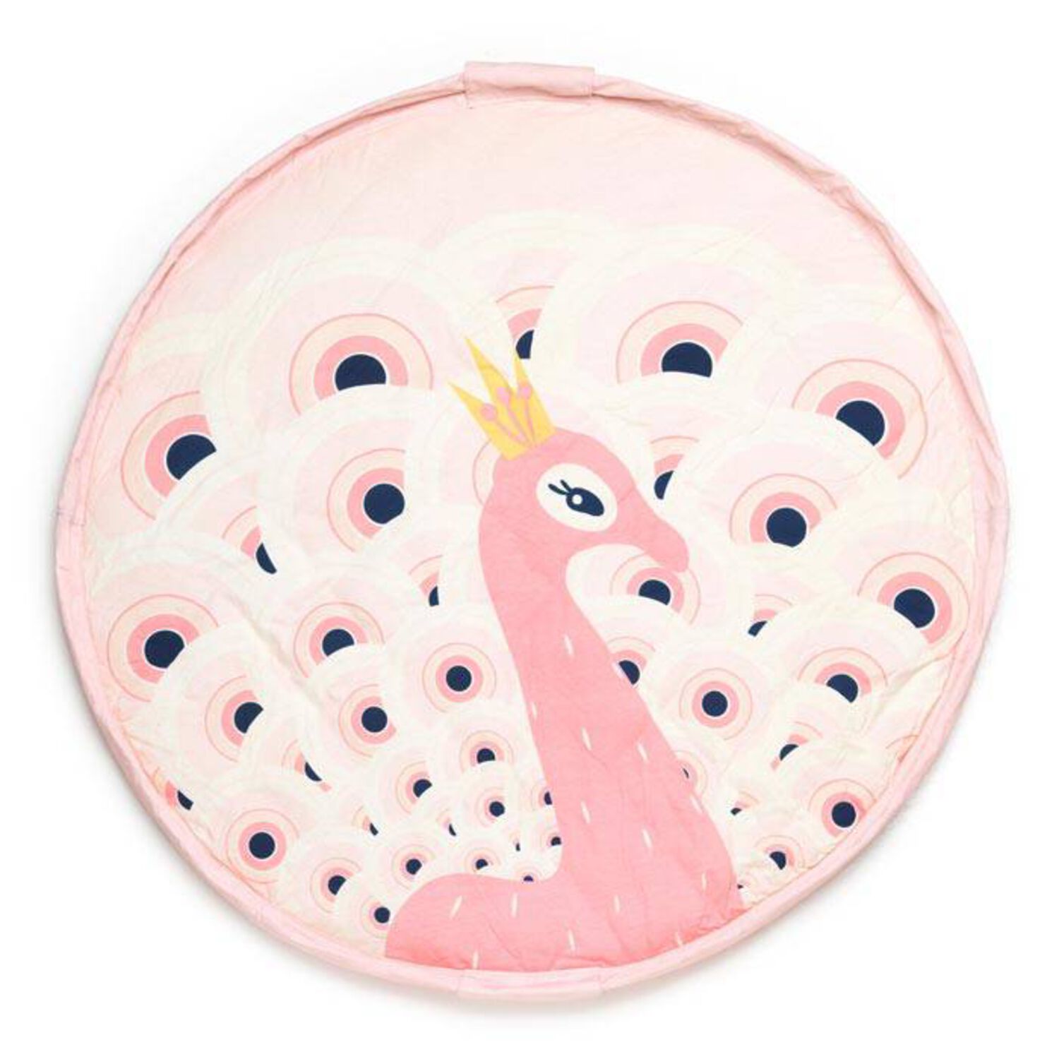 Tapis d'Eveil / Sac de Rangement Soft Paon Play & Go