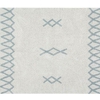 Tapis Lavable Atlas 120 x 160 cm Bleu Vintage Lorena Canals