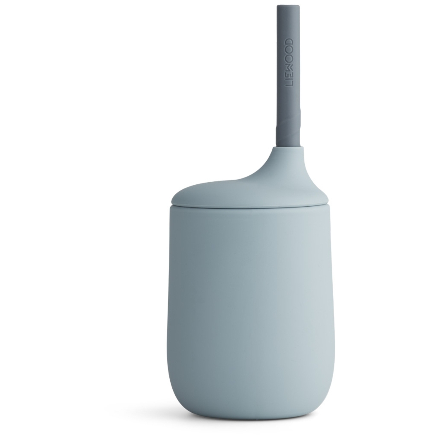 Tasse avec Paille Ellis Sea Blue / Blue Wave Liewood