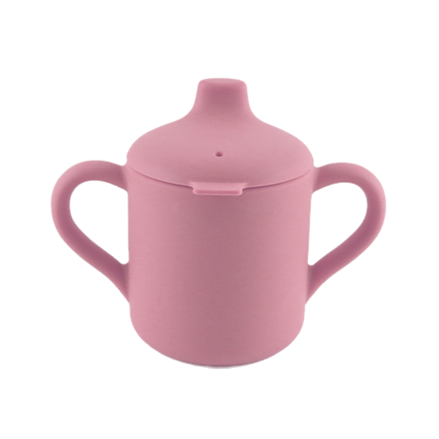 Tasse d'apprentissage en Silicone Roger Rose Foncé ChoO