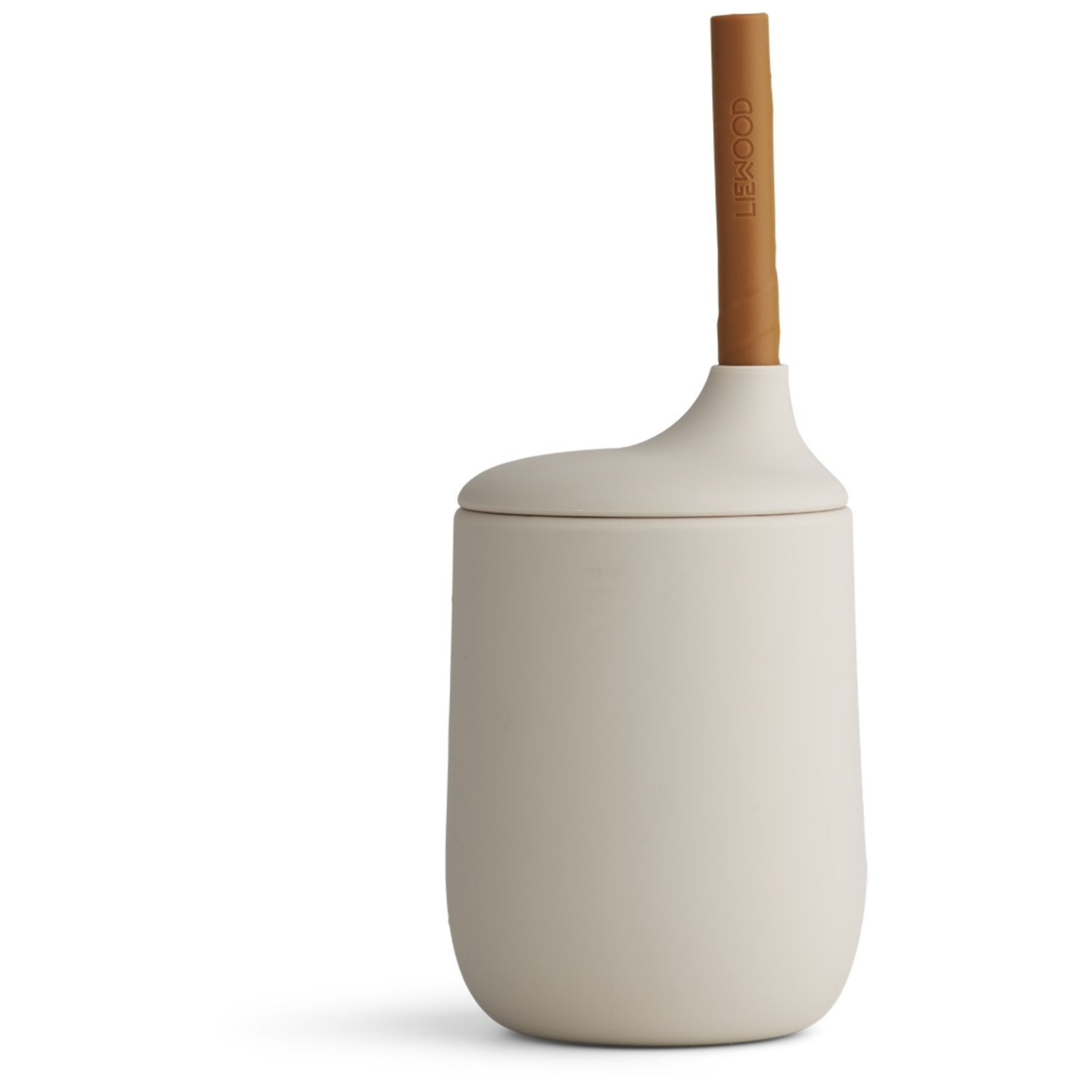 Tasse Ellis avec Paille Sandy / Moutarde Liewood