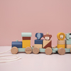 Train animaux en bois Trixie
