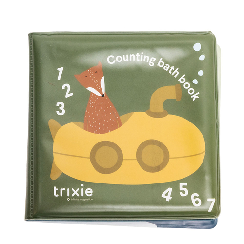 Trixie Livre de bain pour apprendre a compter Mr Fox