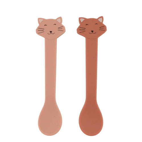 Trixie Pack de 2 cuillères en silicone Cat
