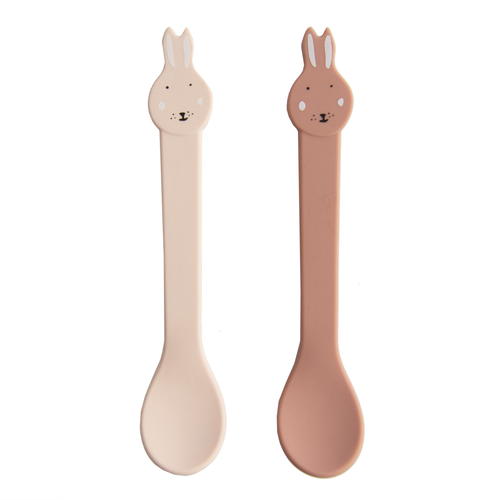 Trixie Pack de 2 cuillères en silicone Rabbit