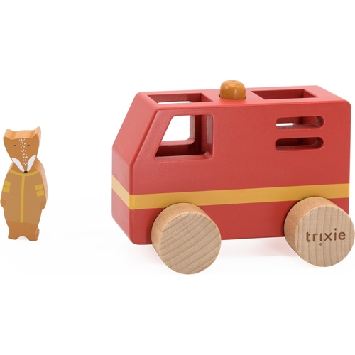 Trixie Petit Camion de pompiers en bois