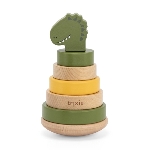 Trixie Tour à empiler en bois Dino