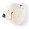 Trophée Peluche Ours Blanc Wild & Soft