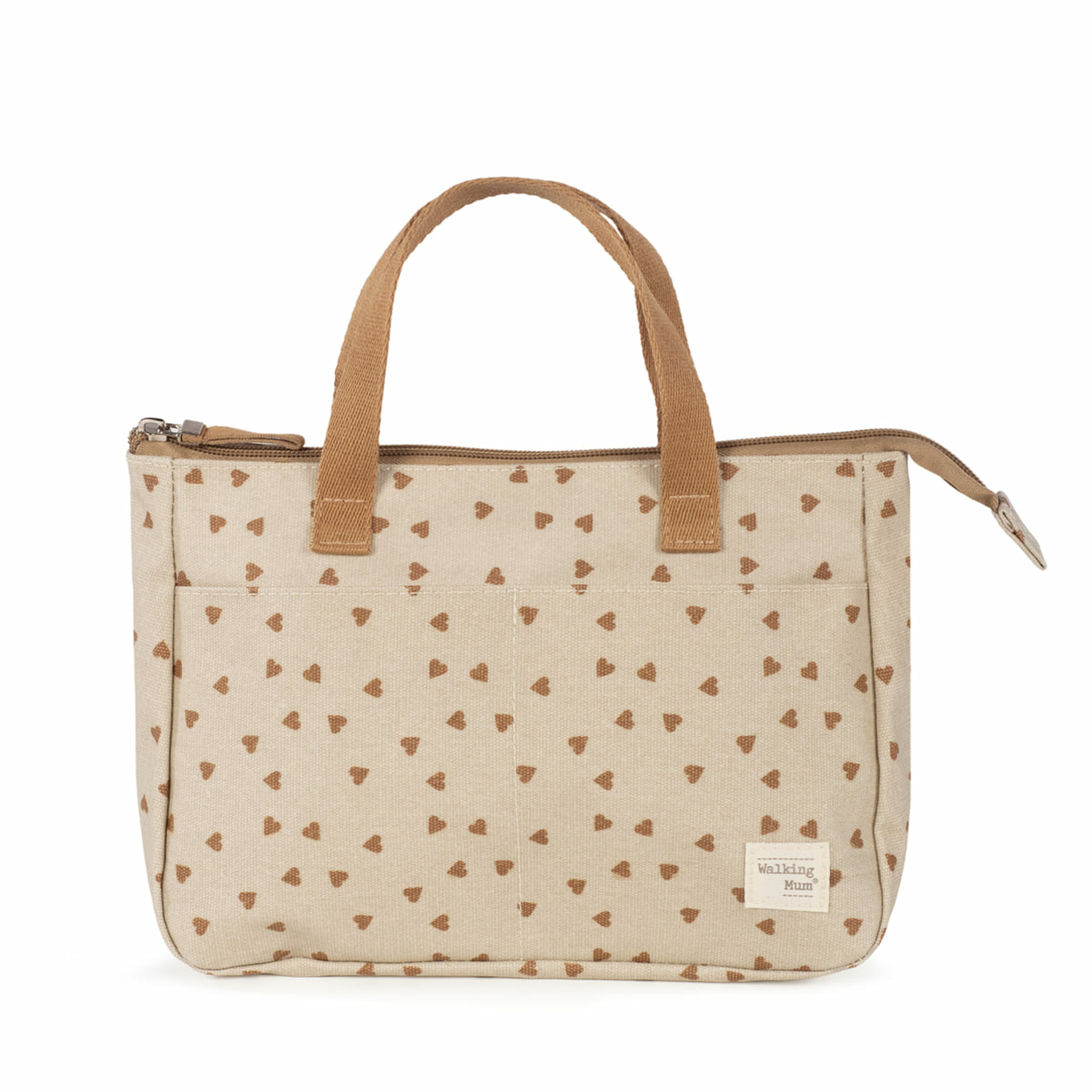 Trousse de Toilette Coeurs Poppy Cannelle Walking Mum - Pasito a Pasito