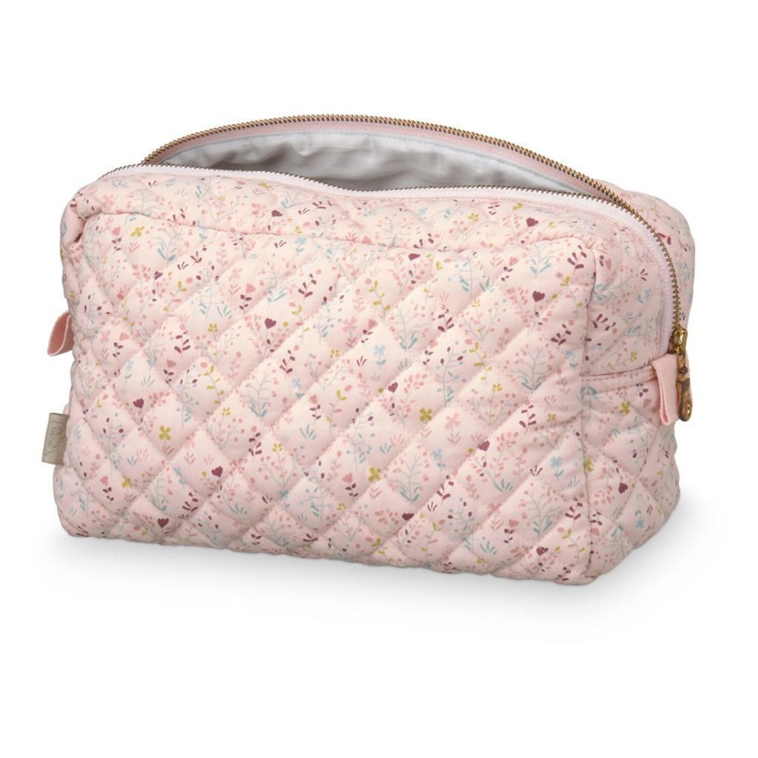 Trousse de Toilette Fleurs Rose CamCam