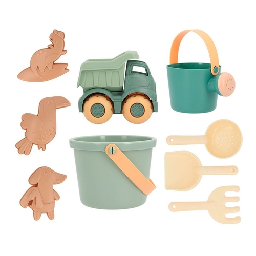 Tutete Ensemble de jouets de plage Sea Green