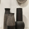 Vase Aya Boule Noir (H.35 cm) Opjet