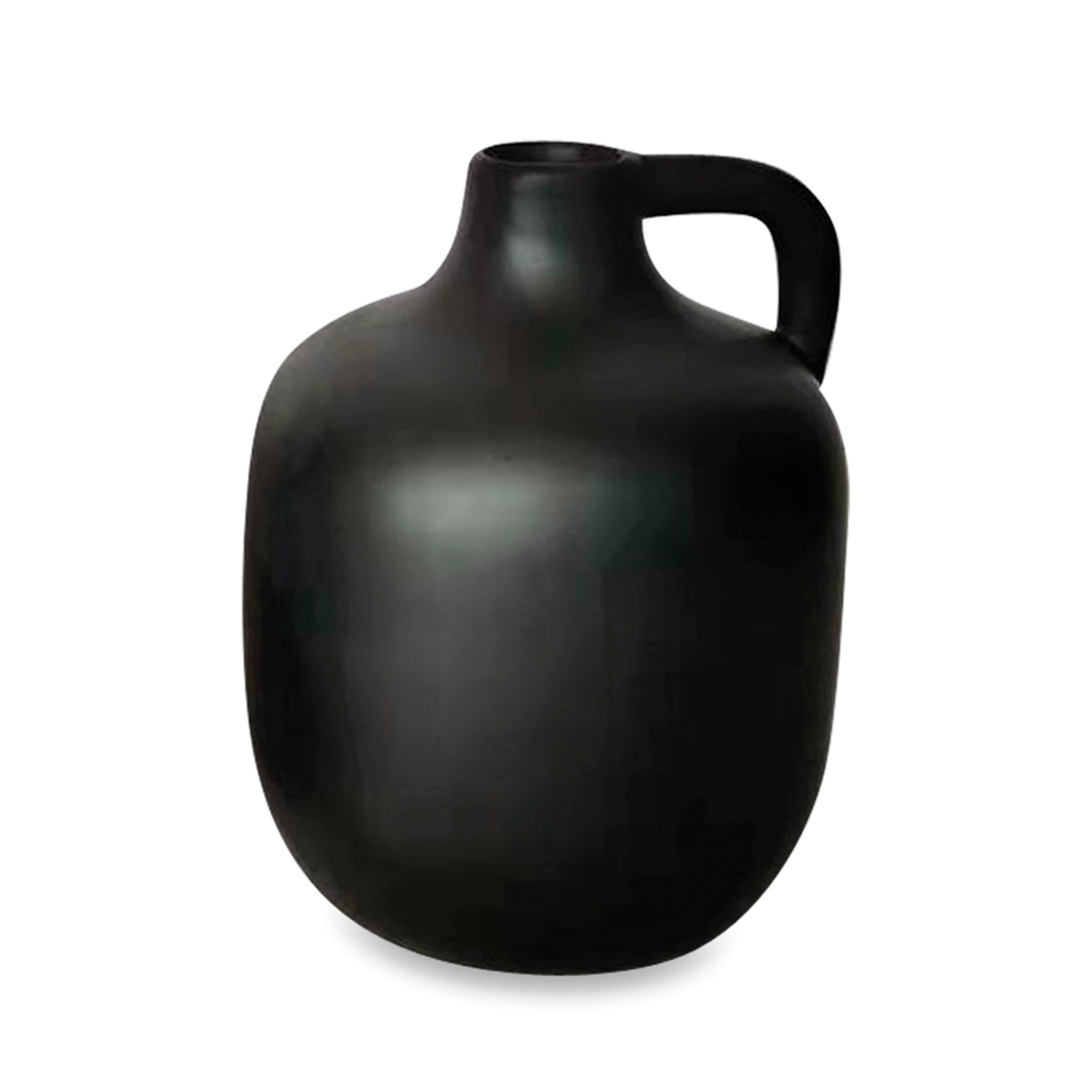 Vase céramique Cruche Noir Opjet