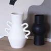 Vase céramique Wave Blanc texturé Opjet