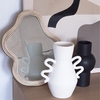 Vase céramique Wave Blanc texturé Opjet