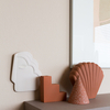 Vase Coquillage Coki Marron (Medium) HK Living