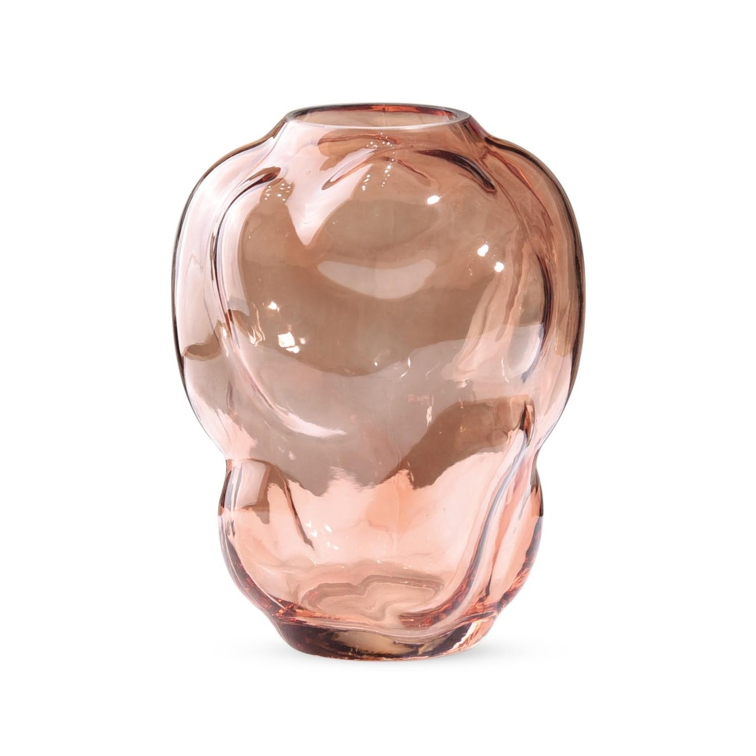 Vase en verre Bubble Opjet