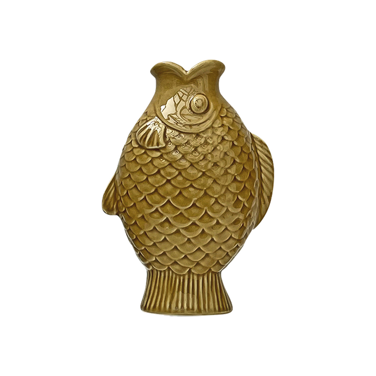 Vase Poisson Jaune Small Opjet