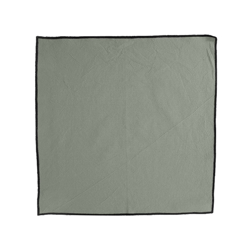 Vent Du Sud Serviette de table Hono en coton (42 x 42 cm) Lichen