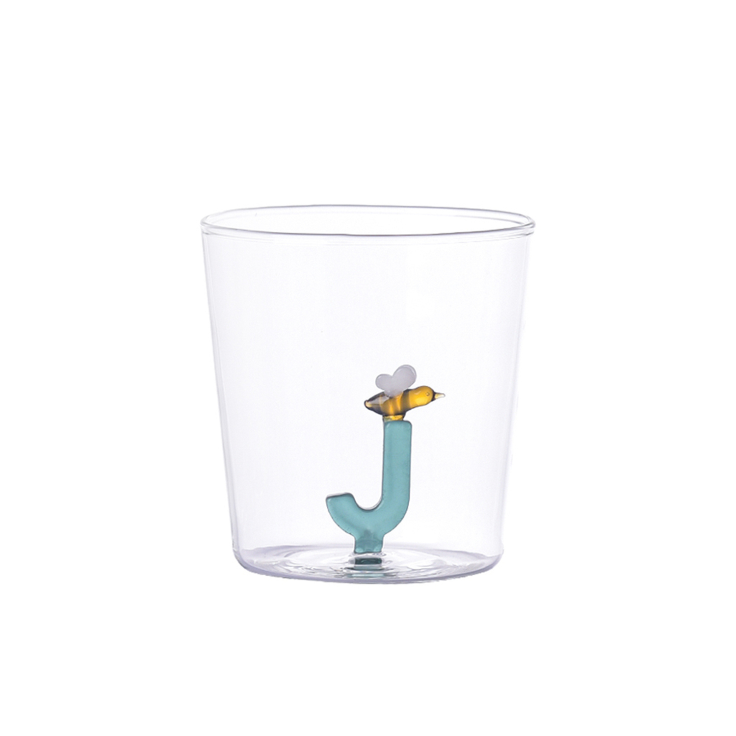 Verre Nature Alphabet J Abeille Opjet