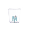 Verre Nature Alphabet M Fleur Opjet
