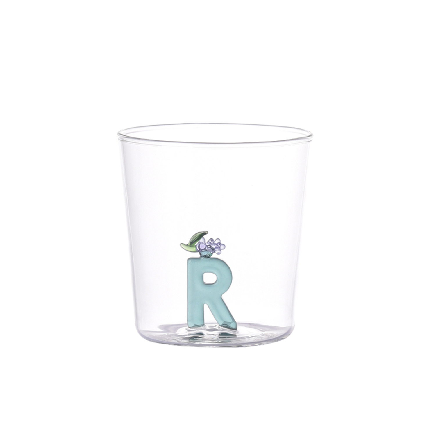 Verre Nature Alphabet R Raisin Opjet