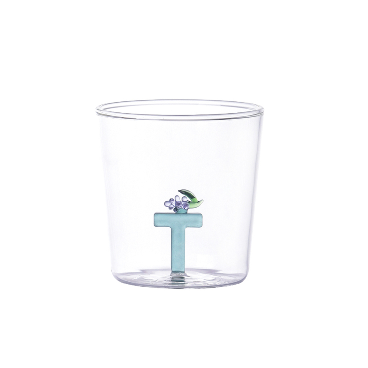 Verre Nature Alphabet T Raisin Opjet