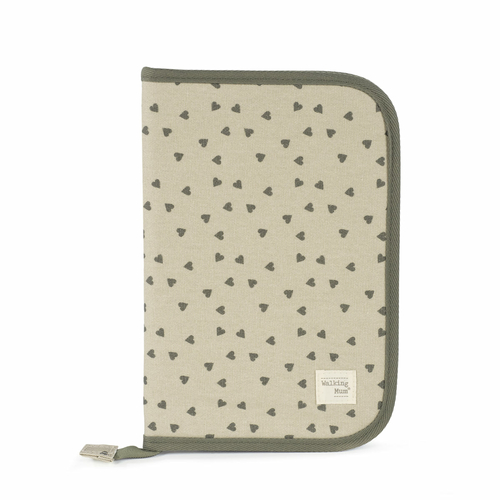 Walking Mum - Pasito a Pasito Protège Carnet de Santé Cœur Poppy
