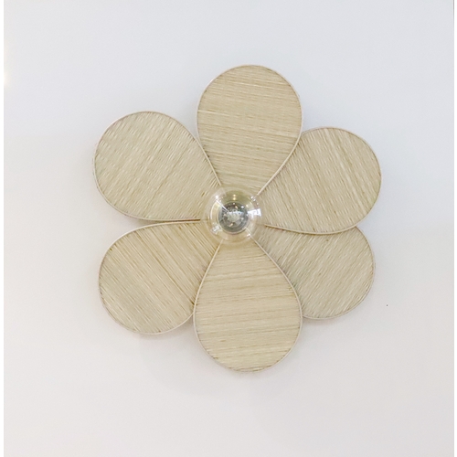 WOOM Applique Fleur Rafia