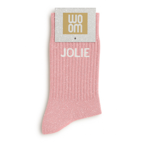WOOM Chaussettes à Paillettes Jolie 36-40