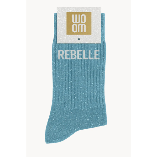 WOOM Chaussettes à Paillettes Rebelle