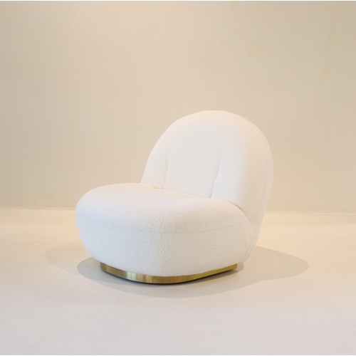 WOOM Fauteuil Arna Bouclette Naturelle