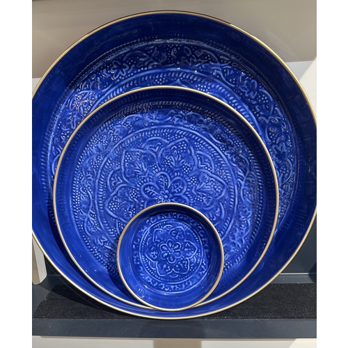 WOOM Plateau Berbère Bleu